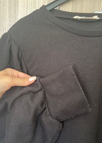 Diğer Siyah Salaş Uzun Kollu Kadın Tunik