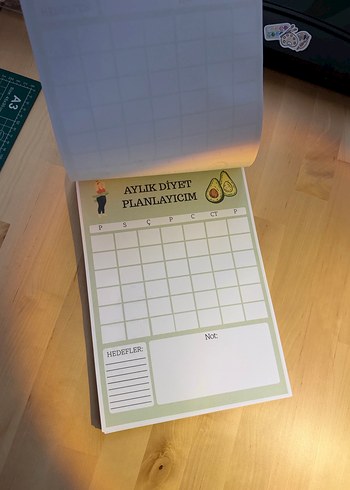 Aylık Plan ve Hedefler Diyet Defteri - Görsel 4