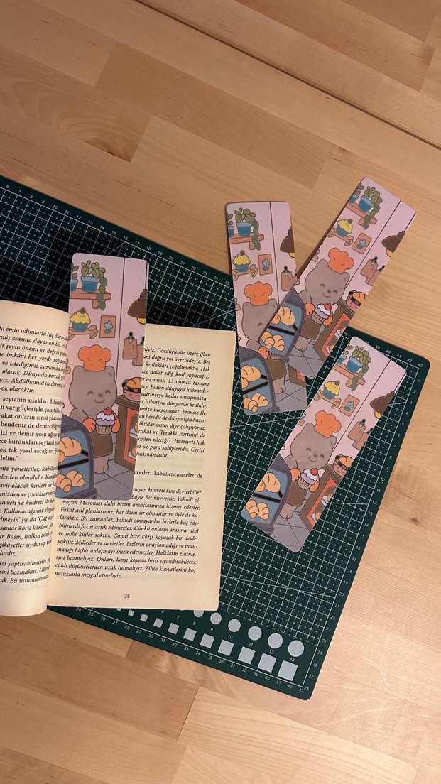 Ayraç Seti çift laminasyonlu özel baskı kağıt - Görsel 4