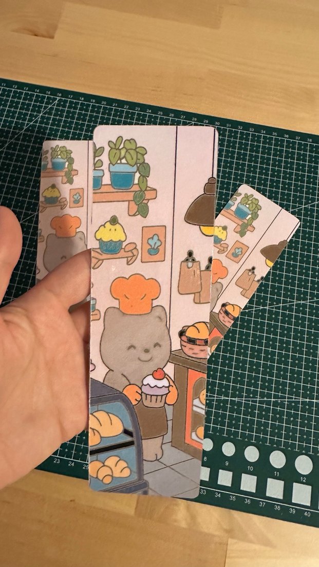 Ayraç Seti çift laminasyonlu özel baskı kağıt - Görsel 2