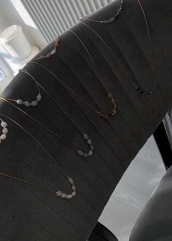 Renkli Boncuklu Uzun Bohem Kolye - Görsel 5