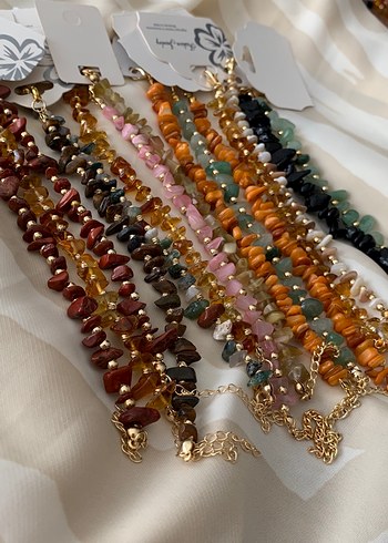 Kırık doğal taş bilekli - Görsel 4