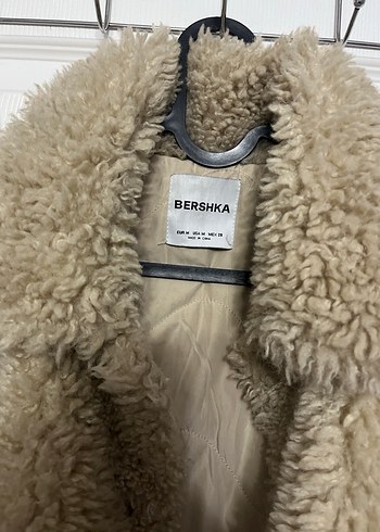 Bej Peluş Kadın Ceket - Görsel 2