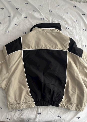 Bershka Mavi Detaylı Rahat Kesim Kadın Ceket