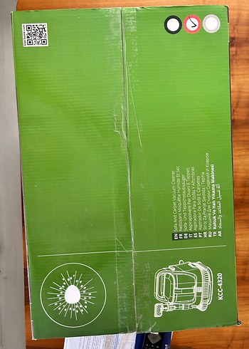 Kiwi Kiwi Koltuk ve Halı Yıkama Makinesi Gri