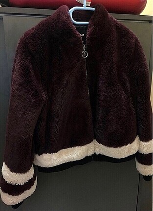 Bordo kürk peluş