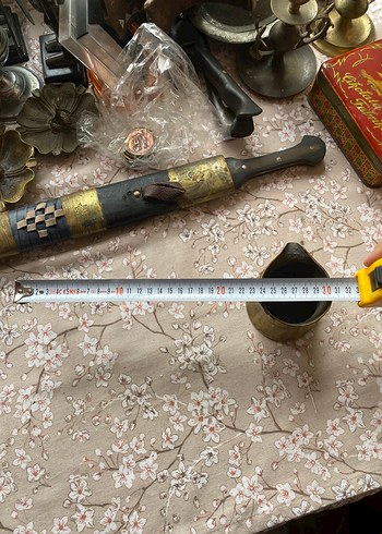 Osmanlı Dönemi Süleymaniye işi usta damgalı cezve - Görsel 5