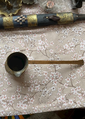 Osmanlı Dönemi Süleymaniye işi usta damgalı cezve - Görsel 2