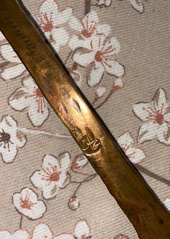 Osmanlı Dönemi Süleymaniye işi usta damgalı cezve - Görsel 4