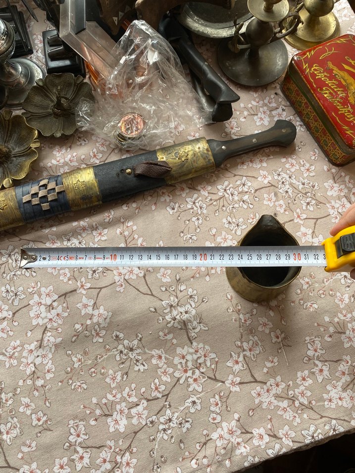 Osmanlı Dönemi Süleymaniye işi usta damgalı cezve - Görsel 5