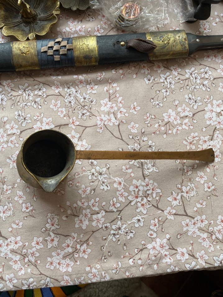 Osmanlı Dönemi Süleymaniye işi usta damgalı cezve - Görsel 2