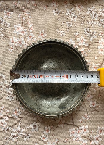 Osmanlı bronz sahan - Görsel 3