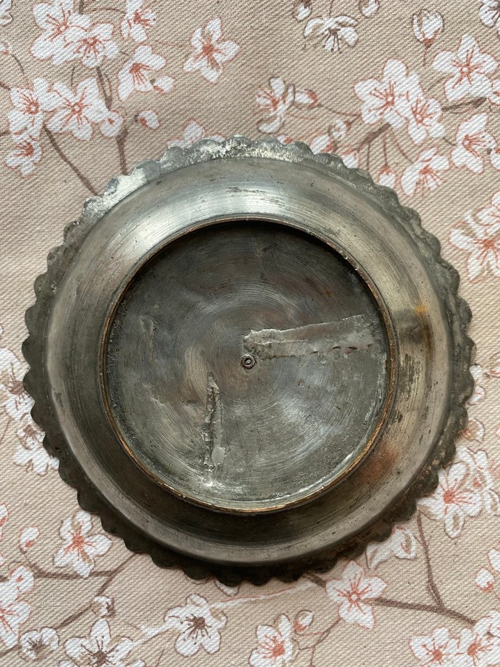 Osmanlı bronz sahan - Görsel 2