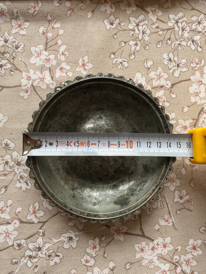 Osmanlı bronz sahan - Görsel 3