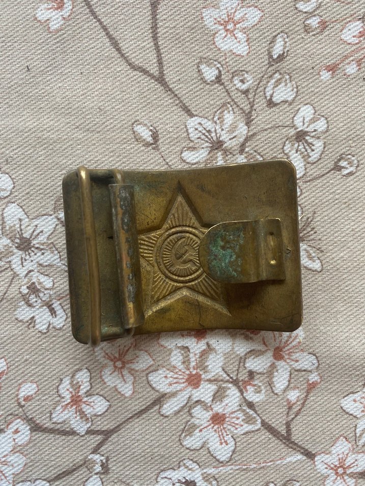 Eski Rus subay kemer tokası - Görsel 2