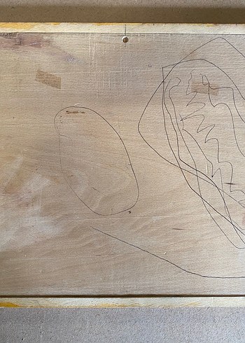 Mezopotamya Lamassu figürlü ahşap oymalı duvar panosu - Görsel 2