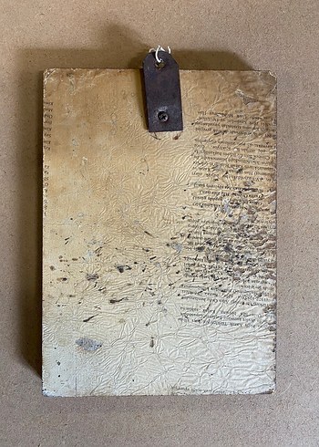 Osmanlı tarzı yazılı hat üslubunda baskılı dini pano - Görsel 2