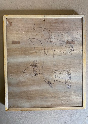 Asur dönemi kabartmalarından esinlenilmiş ahşap oymalı pano - Görsel 2