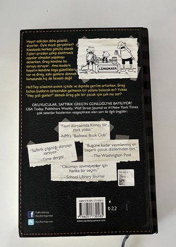 Beden Saftirik Greg'in Günlüğü Hey Gidi Günler