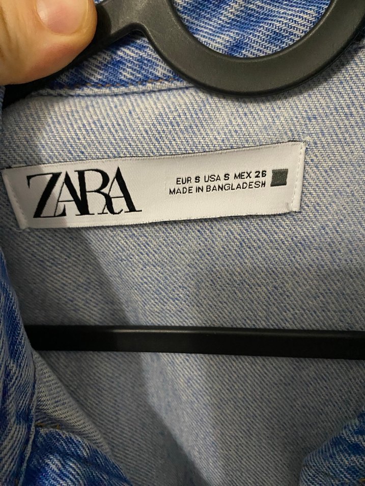 Kadın Gri Denim Midi Ceket - Görsel 2