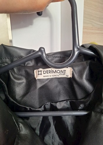 Siyah  Deri Biker Ceket - Görsel 2