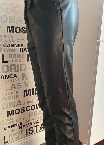 ELEGANS DERİ PANTALON - Görsel 2