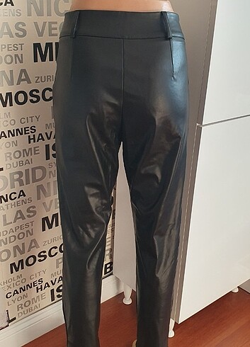 ELEGANS DERİ PANTALON - Görsel 3