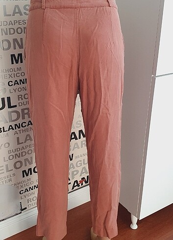 KAROL GÜLKURUSU HAVUÇ PANTALON - Görsel 7