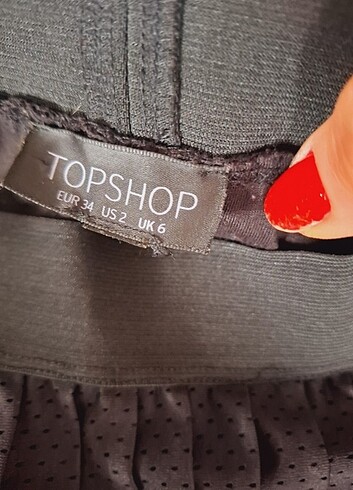 xs Beden TOPSHOP KISA ETEK