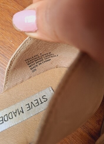 38 Beden camel Renk STEVE MADDEN DERİ SANDALET