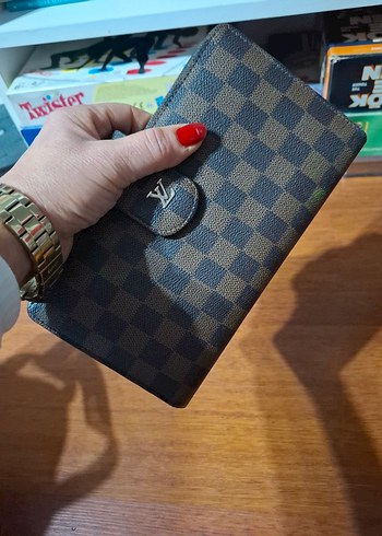 Kahverengi Deri Tokalı Kadın Cüzdanı - Görsel 6