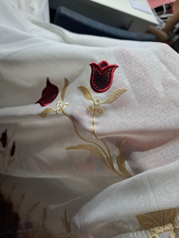 5 CAM VERDİ TÜL PERDE - Görsel 4