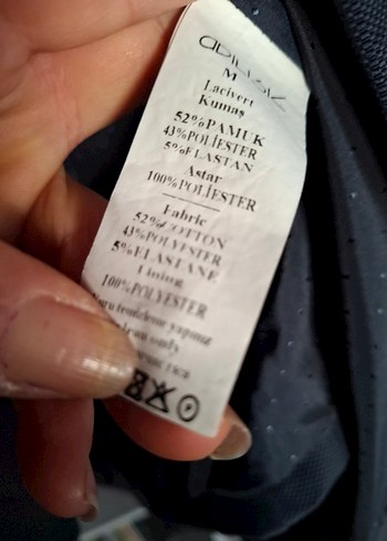 ADL LACİVERT CEKET - Görsel 5