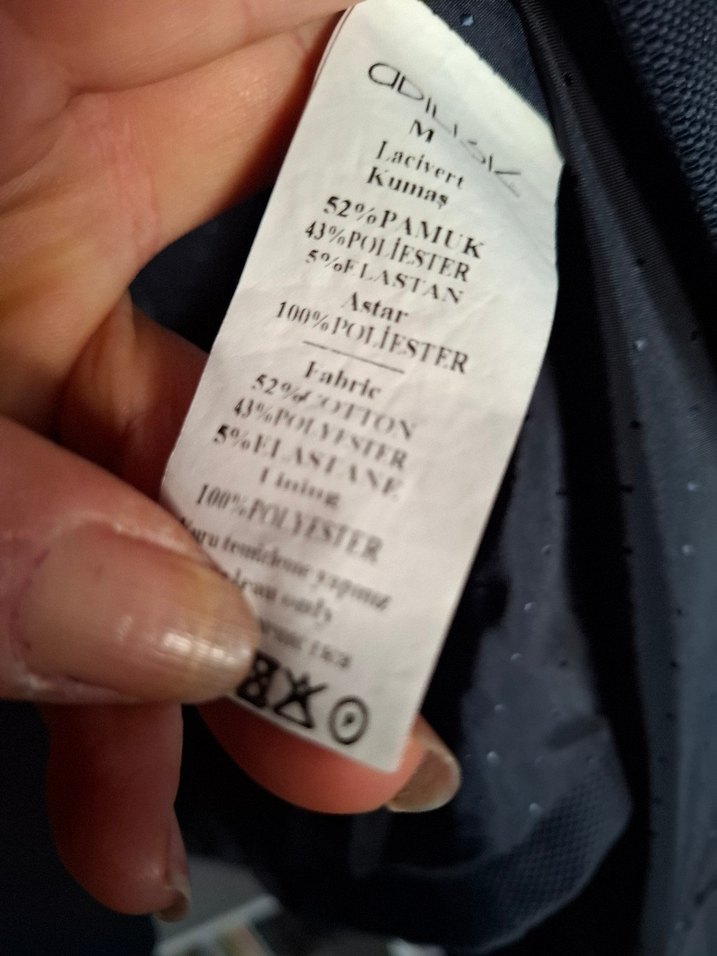 ADL LACİVERT CEKET - Görsel 5