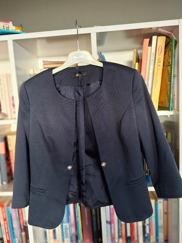 ADL LACİVERT CEKET - Görsel 2