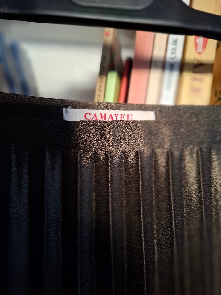 CAMATEU HAKİ PLİSE ETEK - Görsel 3