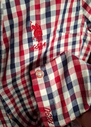 US POLO ASSAN KARELİ GÖMLEK - Görsel 4