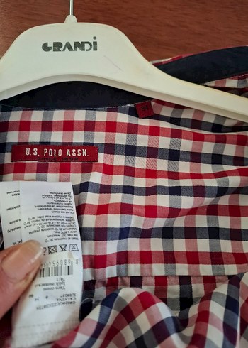 US POLO ASSAN KARELİ GÖMLEK - Görsel 3