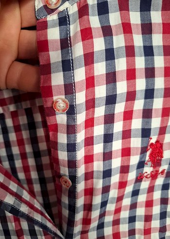 US POLO ASSAN KARELİ GÖMLEK - Görsel 7