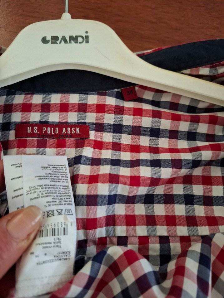 US POLO ASSAN KARELİ GÖMLEK - Görsel 3