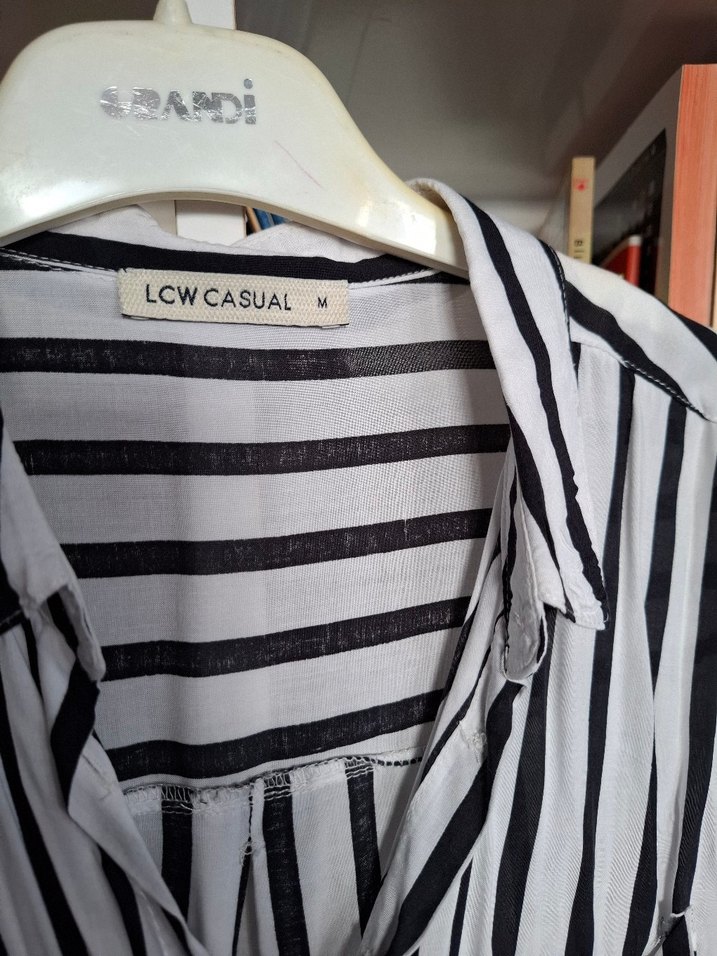 LCW ÇİZGİLİ GÖMLEK - Görsel 5