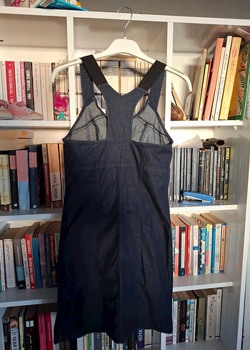 MAVİ JEANS DENİM ELBİSE - Görsel 3