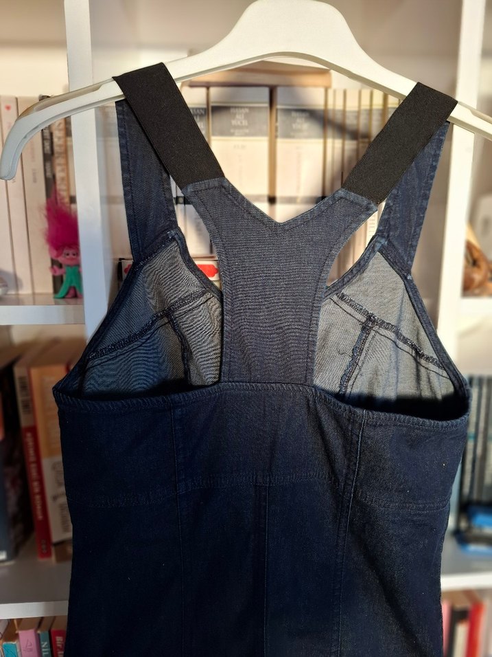 MAVİ JEANS DENİM ELBİSE - Görsel 4