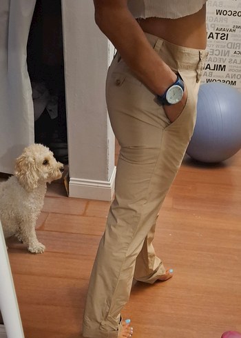 46 Beden HUGO BOSS BEJ PANTALON