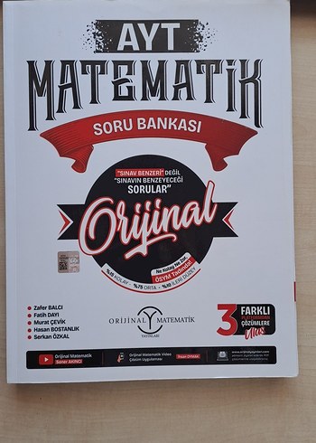 AYT Matematik Orijinal Soru Bankası