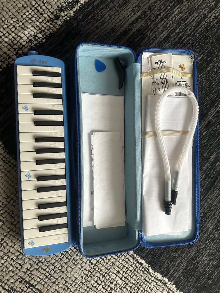 Mavi Parlak Yoga Bloğu Lino 32K Melodica - Görsel 4