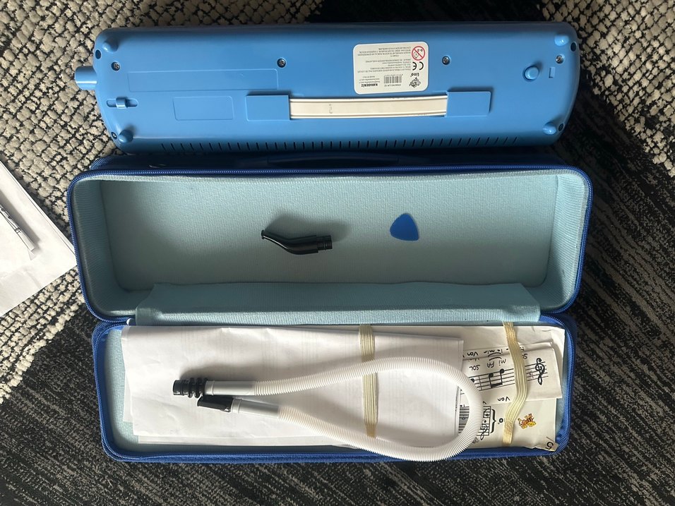 Mavi Parlak Yoga Bloğu Lino 32K Melodica - Görsel 5