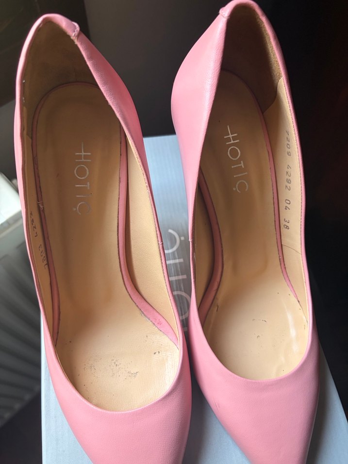 Hotiç Tertemiz Pembe Stiletto - Görsel 3