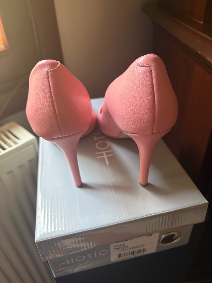 Hotiç Tertemiz Pembe Stiletto - Görsel 4
