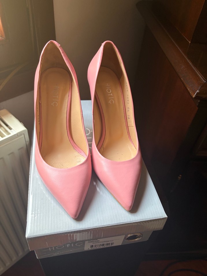 Hotiç Tertemiz Pembe Stiletto - Görsel 2